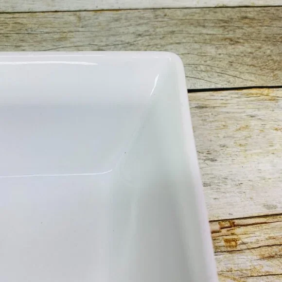 Threshold Target WHITE SOFT SQUARE All White Undecorated 6" All Porpuse Bowl - Picture 14 of 16